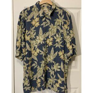 Campia‎ Moda Men’s Sz 2XL Hawaiian Short Sleeve Multi-Color Hawaiian